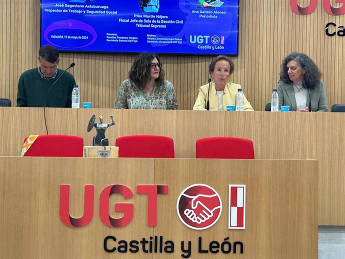 UGT CyL reprocha a la Junta su "negacionismo" frente a la violencia machista.