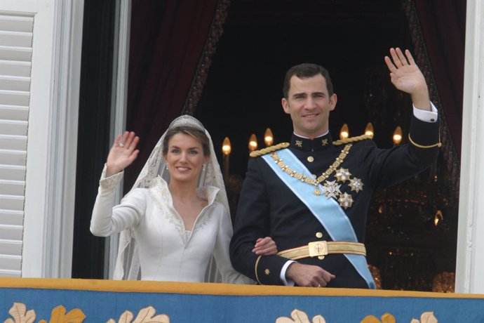 Archivo - La Boda Real del Príncipe Felipe y Letizia Ortiz