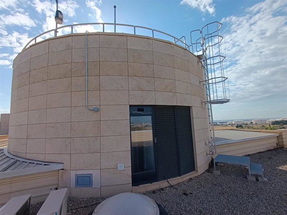 Nueva estación de control de calidad del aire en el Hospital Son Lltzer