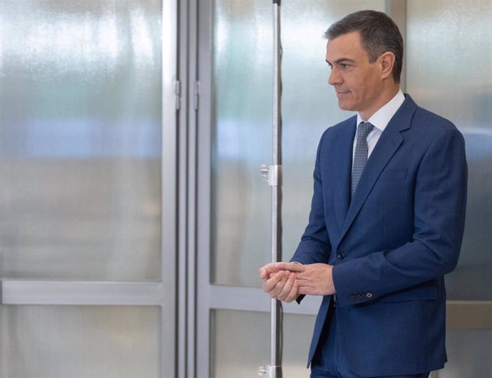 El presidente del Gobierno, Pedro Sánchez