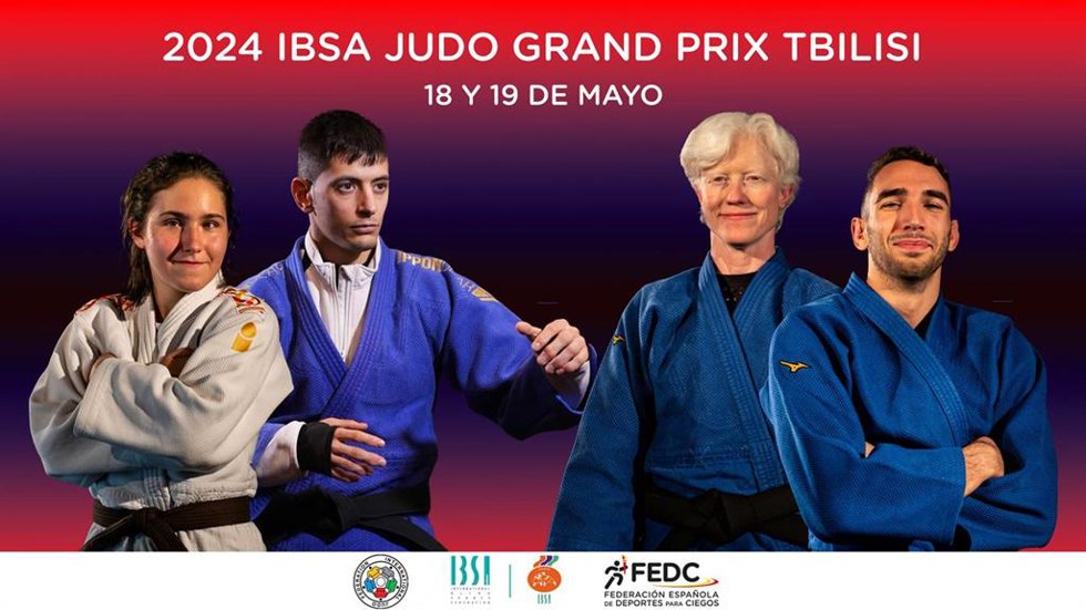 Sergio Ibáñez, Daniel Gavilán, Marta Arce y María Manzanero buscan el billete para París en Tiflis