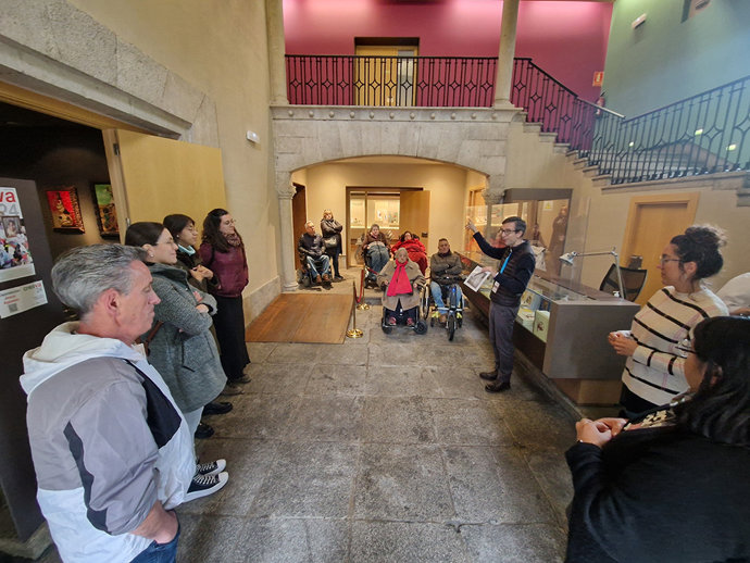 Casa-Museo de Colón de Valladolid celebra una visita adaptada con motivo del Día Internacional de los Museos.