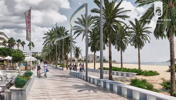 Proyecto de reforma del paseo marítimo de Magaluf