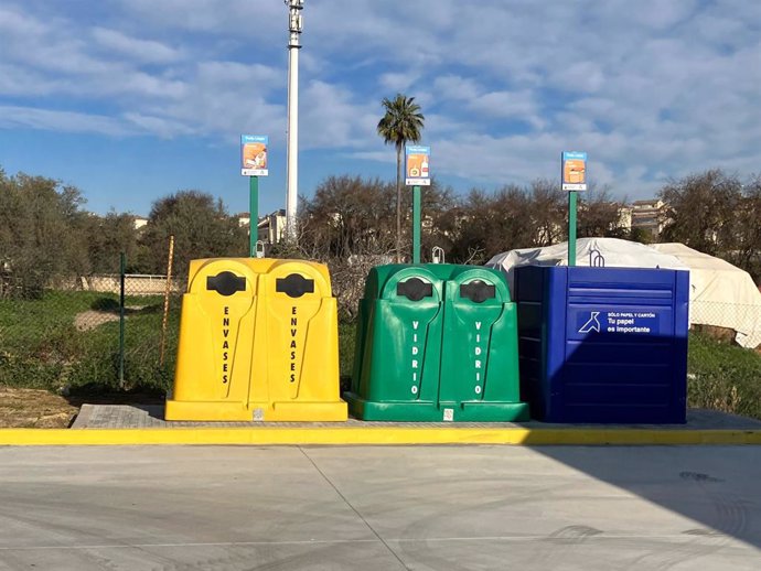 Punto limpio de Tomares, en Sevilla.