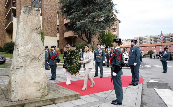 Acto conmemorativo del 180 aniversario de la fundación de la Guardia Civil.