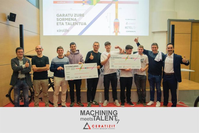 Oteitza Lizeo Politeknikoa, vencedor del II Concurso Machining Meets Talent by Ceratizit