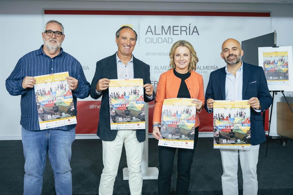 Presentación de las VI jornadas 'El deporte como vía de inclusión'.