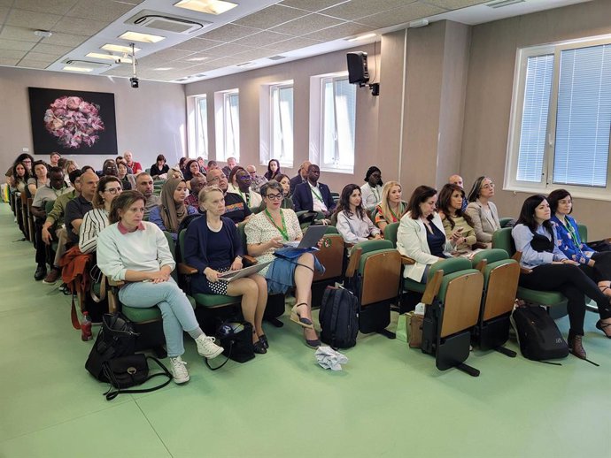 Asistentes al encuentro formativo sobre internacionalización.