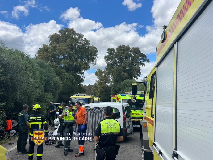 Lugar del siniestro.