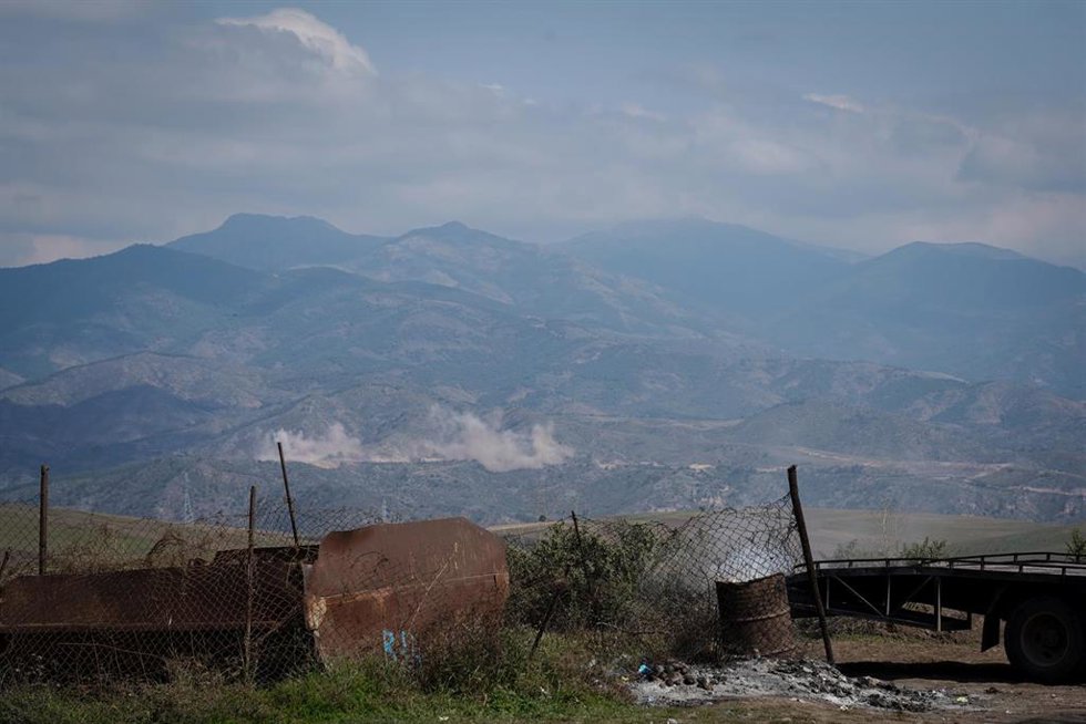 Archivo - La localidad armenia de Kornidzor, cerca de la frontera con Azerbaiyán