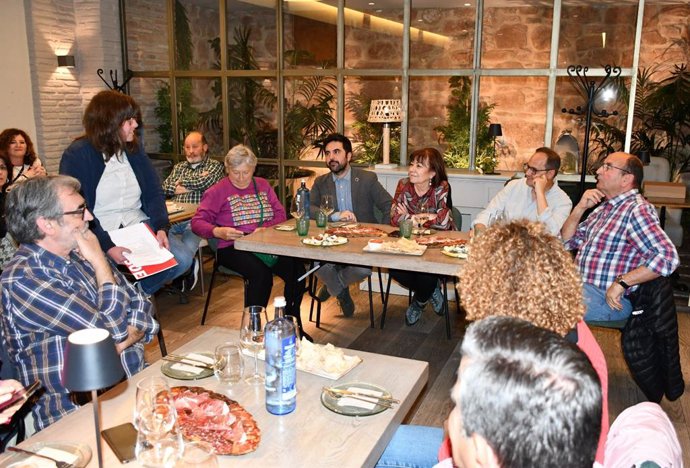 Clausura de la jornada 'Agenda verde como oportunidad de desarrollo rural' con la presidenta del PSOE, Cristina Narbona