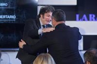 Argentina.- Milei ensalza a Abascal como "un gran ser humano": "Cuando nadie me quería, fue el único que me abrazó"