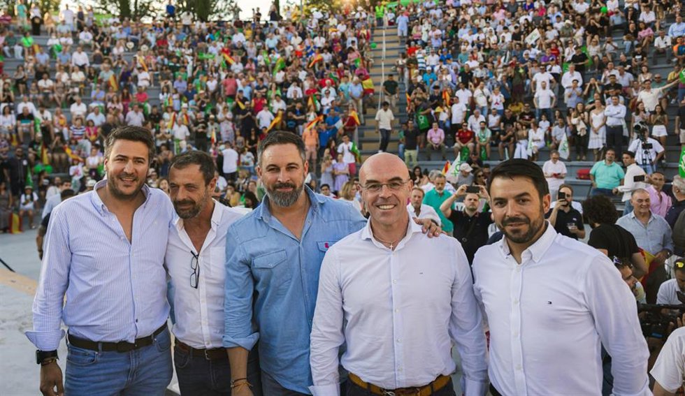 Archivo - El presidente nacional de Vox, Santiago Abascal