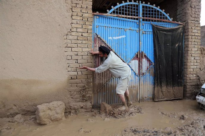 Imagen de archivo de inundaciones en Afganistán, 2024 