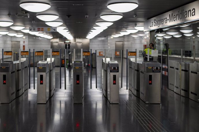 L'estació de Renfe i Metro de la Sagrera, a Barcelona