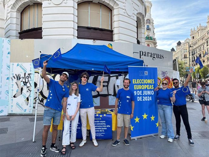 Acciones de JEF Madrid para fomentar el voto