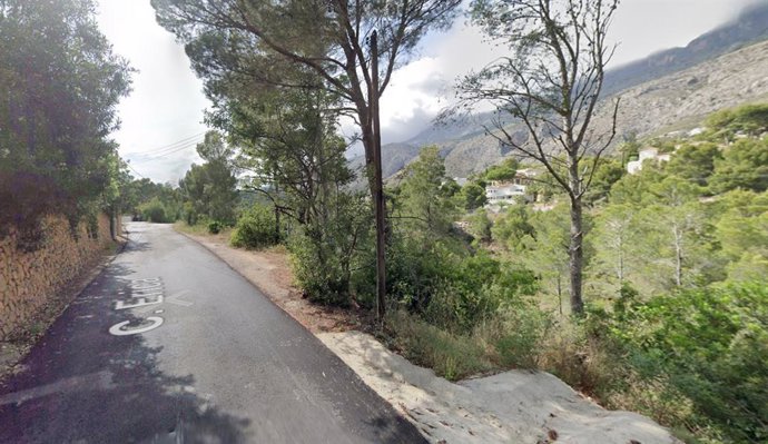 Calle Erica de Altea (Alicante)