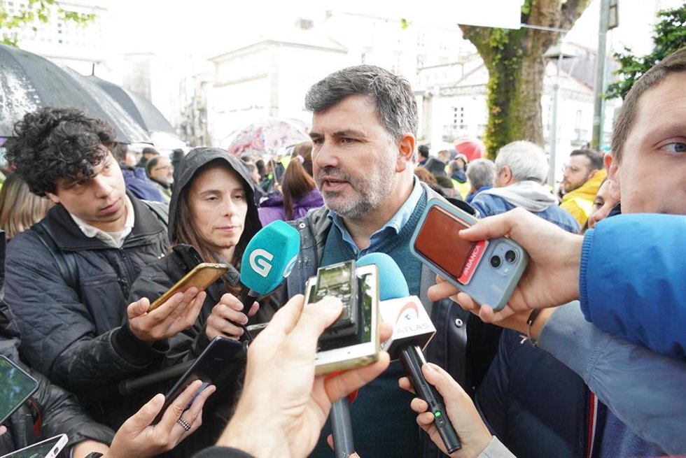 El eurodiputado y candidato del PSdeG a las elecciones europeas Nicolás González Casares.