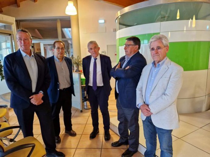 Visita a la sede de las denominaciones de origen del Bajo Aragón.