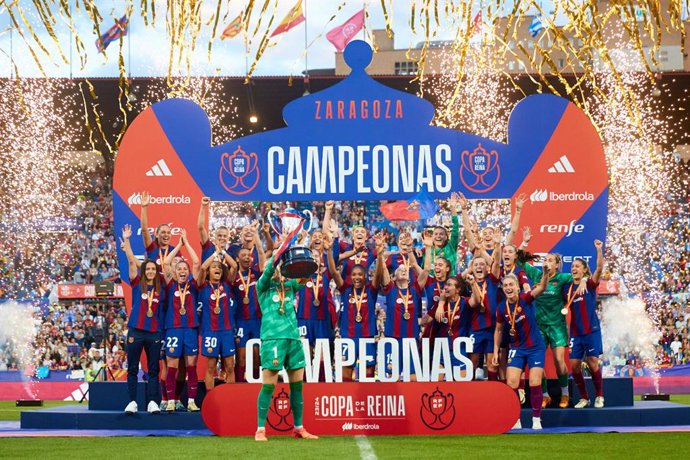 El Barça, campeón de la Copa de la Reina