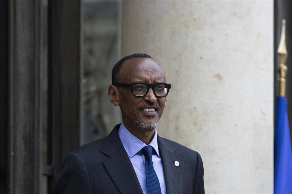 Archivo - Imagen de archivo del presidente de Ruanda, Paul Kagame