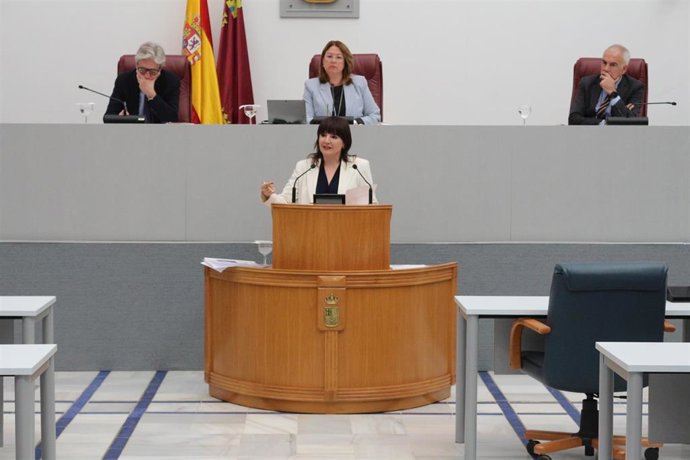 La vicesecretaria general y responsable de Sanidad del PSOE de la Región de Murcia, Marisol Sánchez