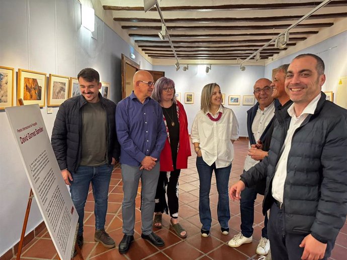 Inauguración de la muestra en el Museo de La Laguna, en Sariñena.