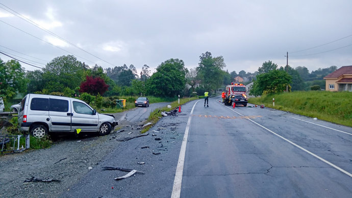 Accidente de tráfico en Ordes