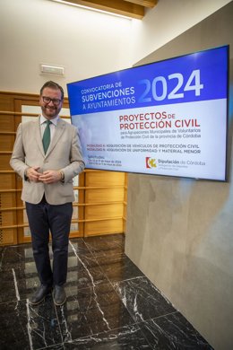 El delegado de Deportes y Protección Civil de la institución provincial, Antonio Martín.