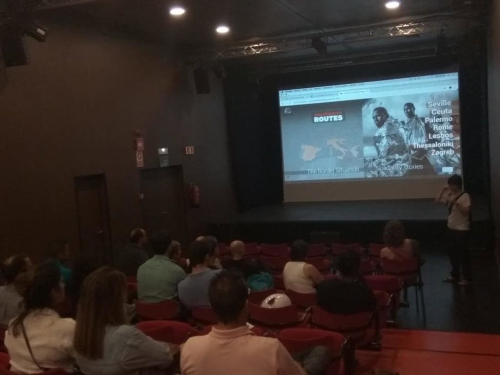 Lunes de Cine' en el Centro de Iniciativas Culturales de la Universidad de Sevilla.