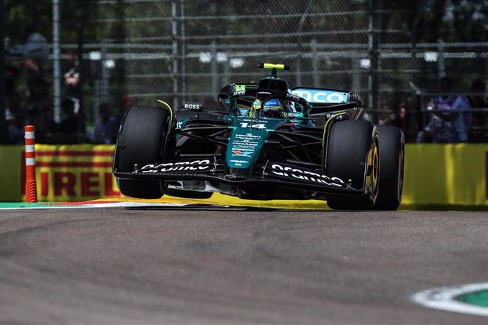 Fernando Alonso en Imola