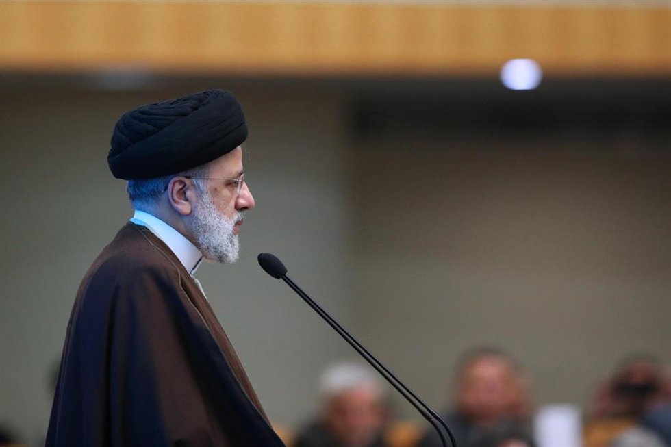 El presidente de Irán, Ebrahim Raisi 