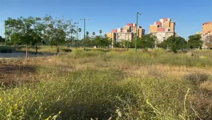 Imagen del parque Vacío Central del Polígono Sur.