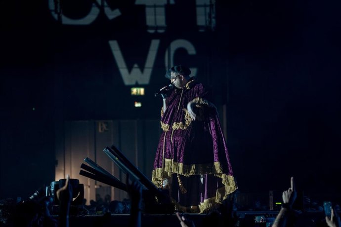 Archivo - Ojete Calor actúa durante el festival Horteralia en Madrid en marzo de 2023.