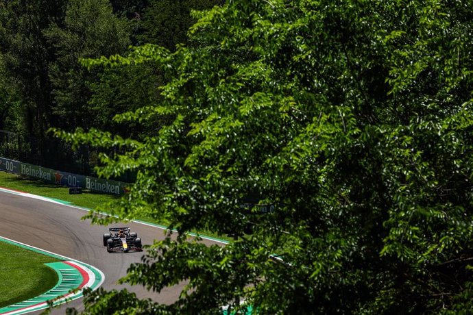 Max Verstappen en Imola