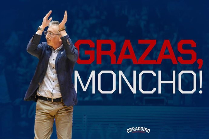 Moncho Fernández no seguirá en el banquillo del Monbus Obradoiro.