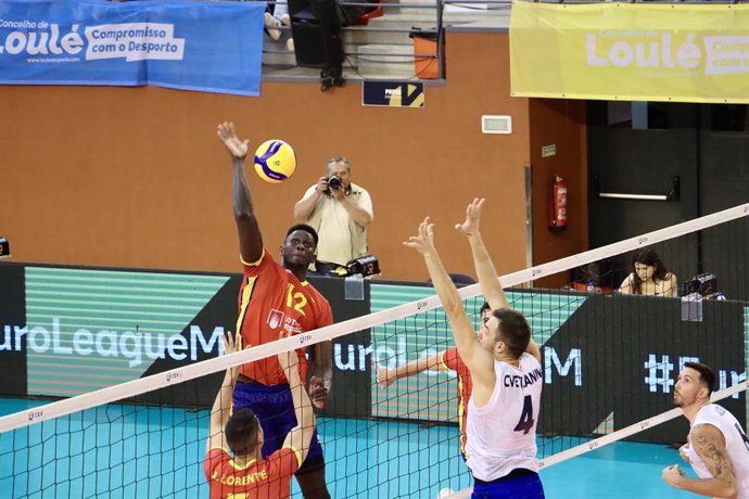 Jean Pascal Diedhiou, durante un partido con la selección española.