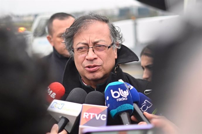 Archivo - El presidente de Colombia, Gustavo Petro