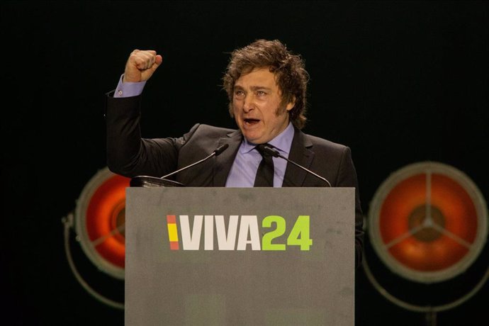 El presidente de Argentina, Javier Milei