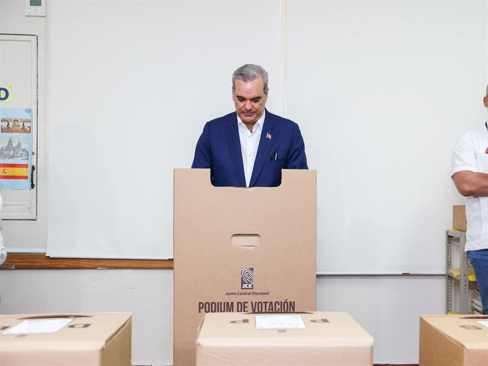 El presidente de República Dominicana, Luis Abinader