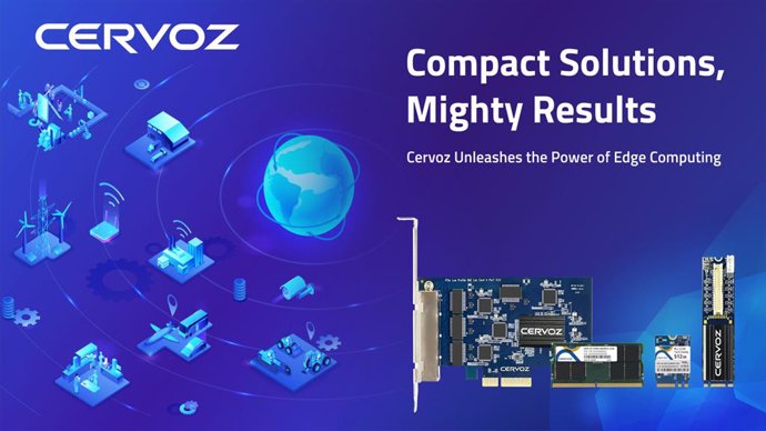 Cervoz, a Taiwan-based company with decades of experience in industrial-grade storage, memory, and expansion solutions, offers comprehensive solutions to enhance edge computing capabilities. From compact NVMe SSDs and DRAM modules to advanced modular expa