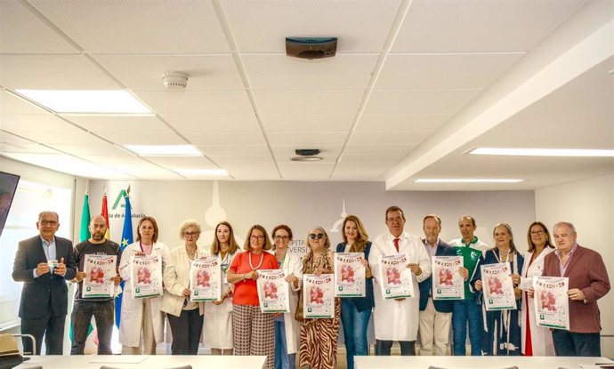 El Virgen del Rocío presenta la I Carrera Marcha por los donantes de órganos y tejidos.