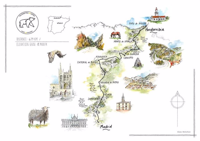 Cerca de 150 ciclistas recorrerán los 670 kilómetros de la primera edición Madrid-Hondarribia, del 22 al 25 de mayo.