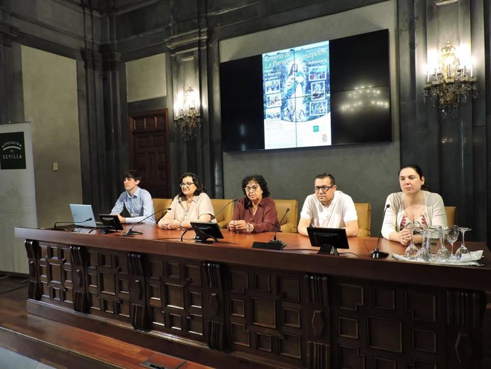 La Casa de la Provincia acoge la presentación del cartel de la romería de La Luisiana (Sevilla).