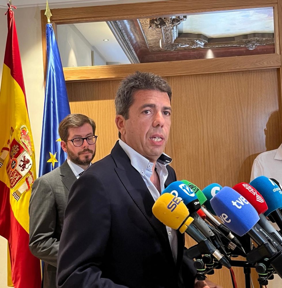 El 'president' de la Generalitat, Carlos Mazón.