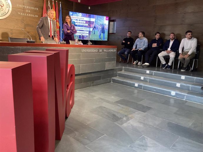 Presentación de la nueva oferta educativa de la UVA.