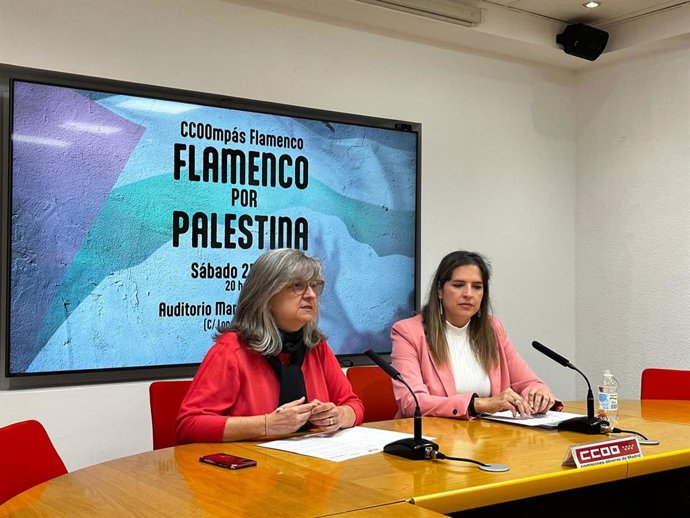 Momento de la presentación del festival solidario en la rueda de prensa celebrada este lunes