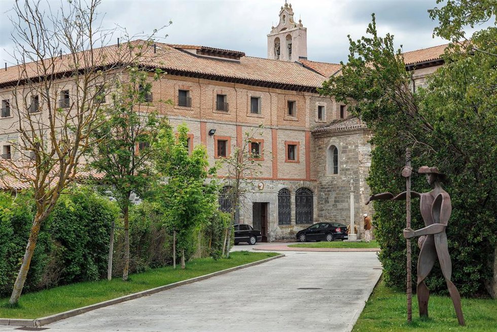 Exterior del Convento de Belorado, a 14 de mayo de 2024, en Belorado, Burgos, Castilla y León (España). 