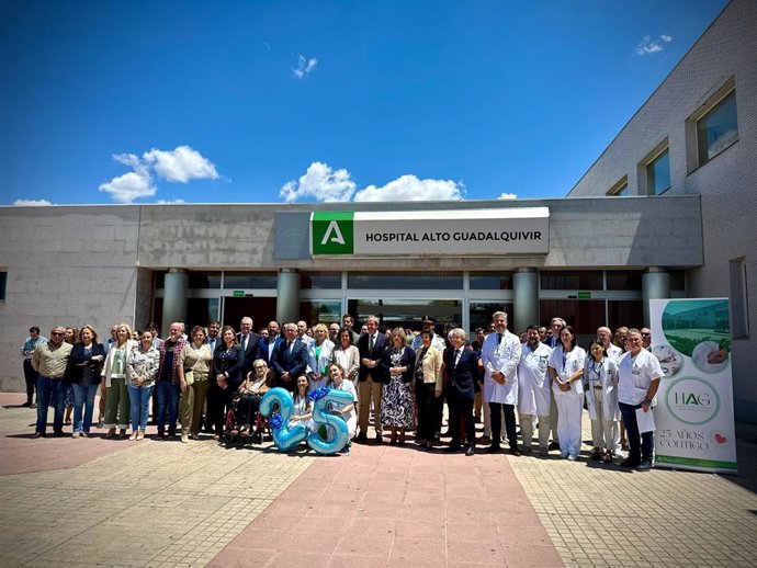Celebración del 25 aniversario del Hospital Alto Guadalquivir.