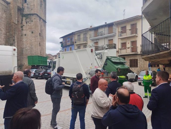 Comienza el nuevo servicio de recogida de residuos de MásMedio en la comarca de Sierra de Gata